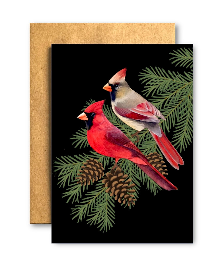 Holiday Cardinals